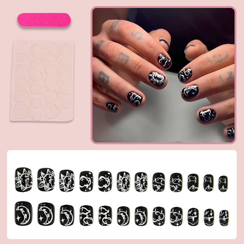 Kunstnagelset mit mystischen Tierdesigns Brehn
