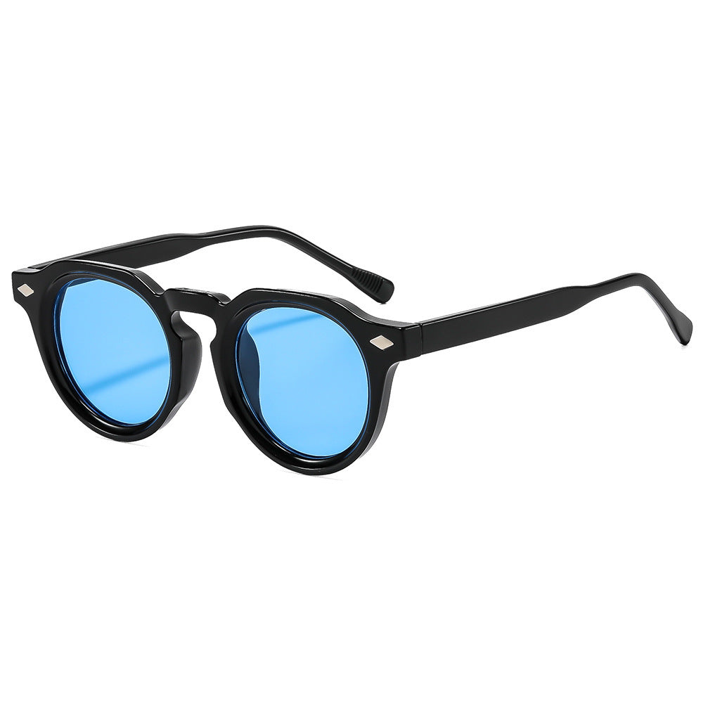 Retro-inspirierte runde Rahmen Sonnenbrille Brehn