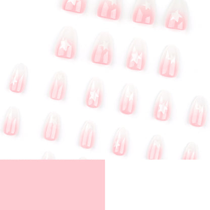 Kunstvolle Nagelkunst mit Sternenmotiv Brehn