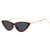 Damen Cat-Eye Sonnenbrille mit modernem Rahmen und UV-Schutz Brehn