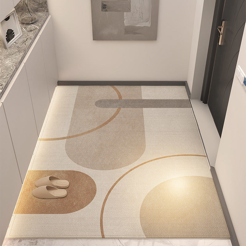 Stylischer geometrischer Teppich