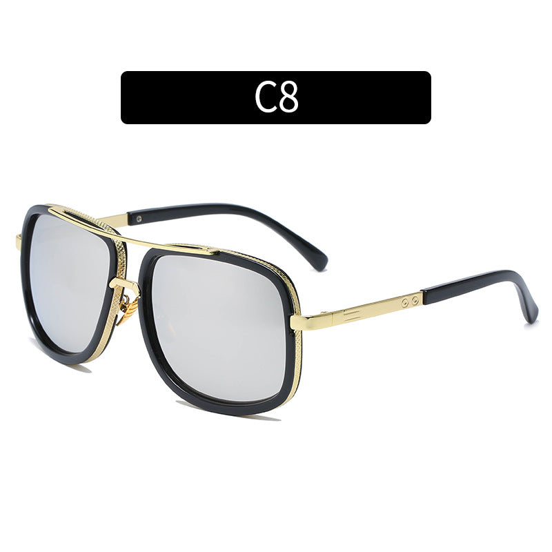 Fette geometrische Rahmen-Sonnenbrille 1787664804