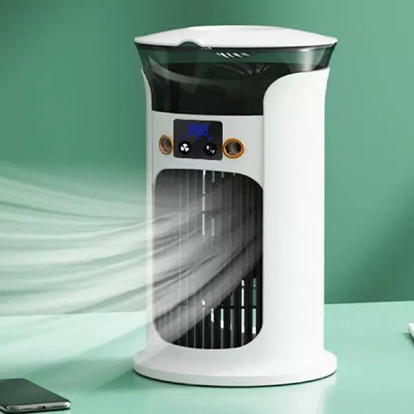 Unisex Einheitsgröße kompakter tragbarer Turmventilator mit Digitaldisplay Mückenfalle USB betrieben Brehn