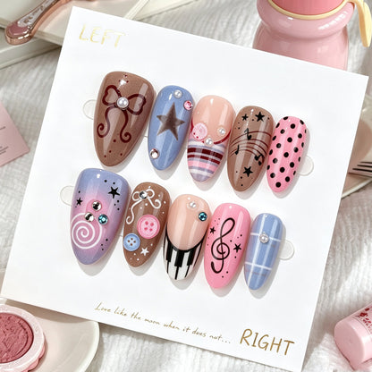 Kreative Nagelüberzüge