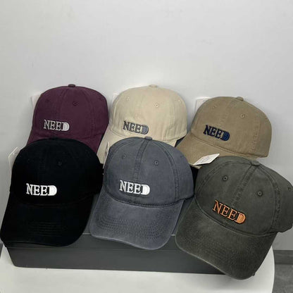 Herren Casual Verstellbare Bestickte Mütze Brehn