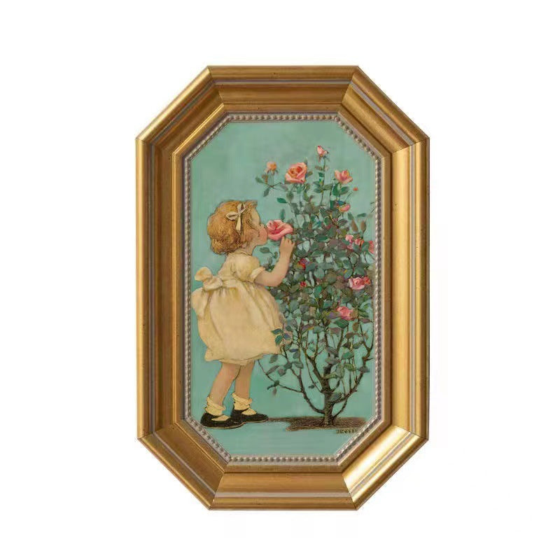 Montierte Blumen Kunst
