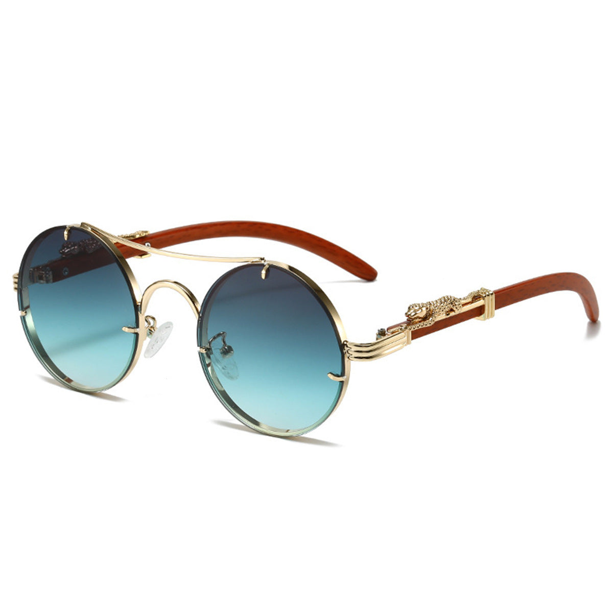 Damen elegante runde Brille Brehn