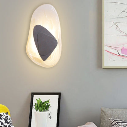Künstlerische Wandlampe