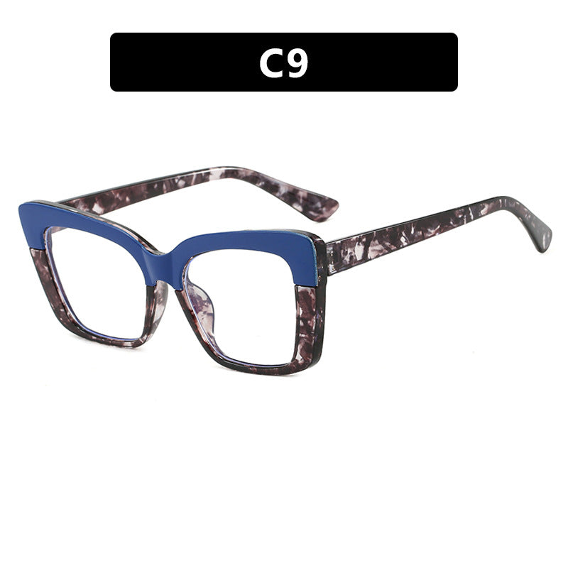 Damen modische Brille im trendigen Geometrie-Design Brehn