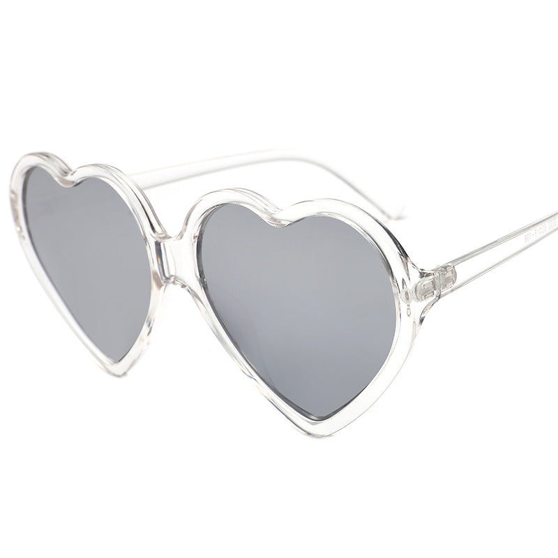 Damen Herzförmige Sonnenbrille mit stylishem Rahmen Brehn