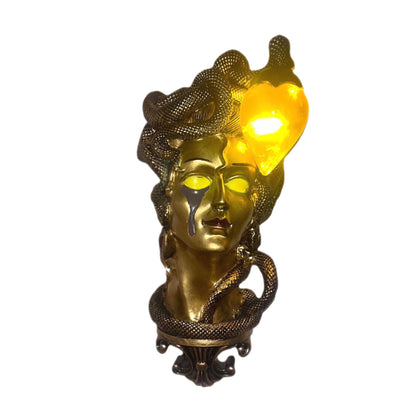 Wandlampe im Medusa-Design Brehn