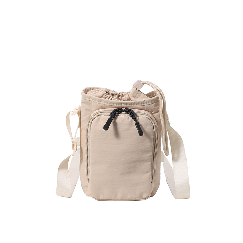 Stylische Zugband Kreuzkörper Tasche Brehn