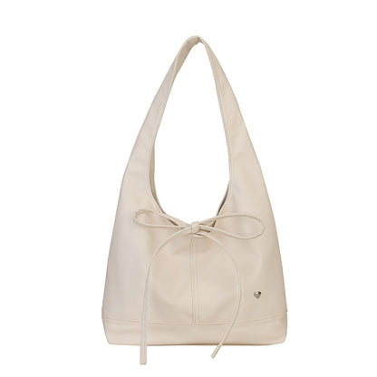 Bow-Detail Schlapp Hobo Tasche