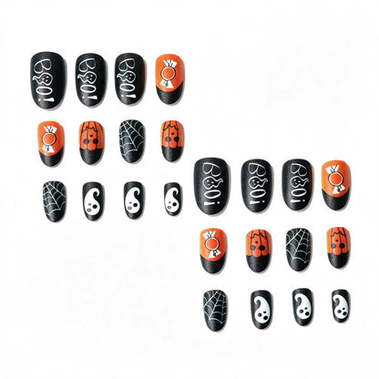 Kreatives Halloween-Themen Nagelkunstset