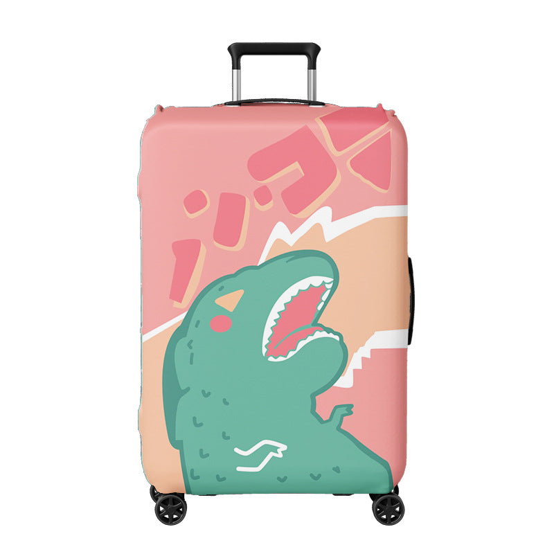 Damen Kofferhülle mit kreativem Illustrationsdesign Brehn