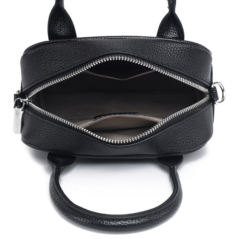 Texturiertes Leder Mini Handtasche Brehn