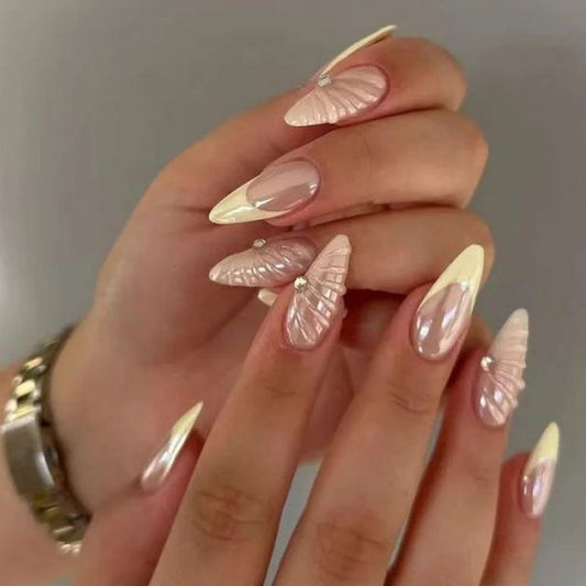 3D Dekorative Acryl-Nagelverzierungen Brehn