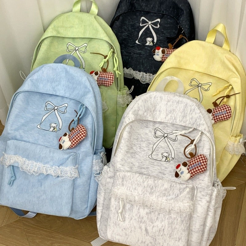 Verspielter Rucksack mit Süßem Motiv und Praktischen Fächern Brehn