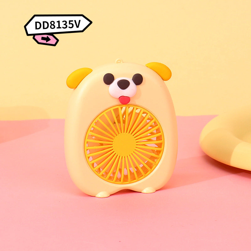 Damen tragbarer Mini-Handventilator im kreativen Schwein-Design Brehn