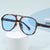 Damen Oversized Sonnenbrille mit sportlichem Design Brehn