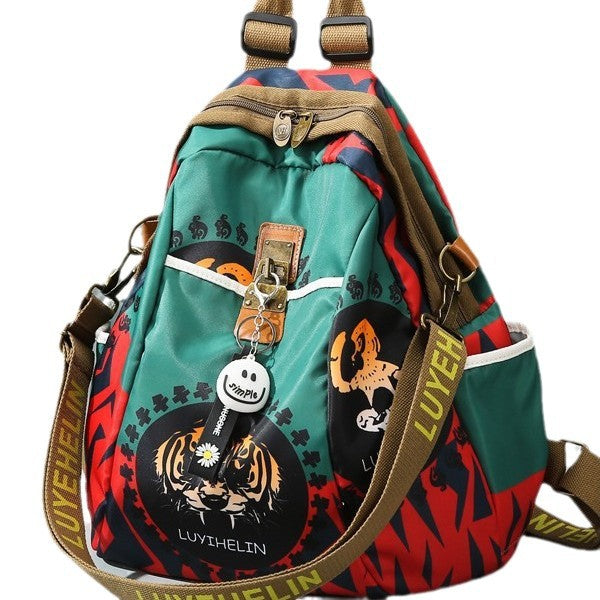 Künstlerischer Grafik Kordelzug Rucksack Brehn