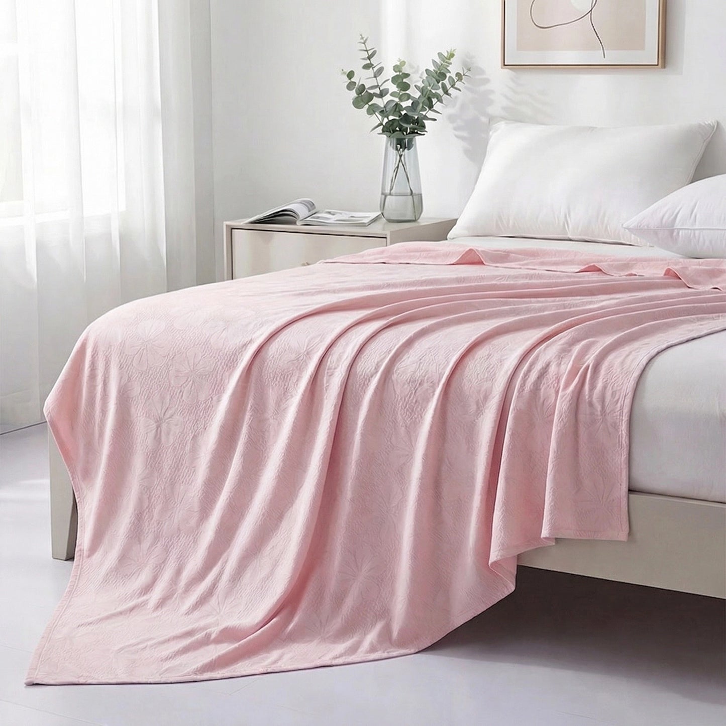 Damen hochwertige Jacquard-Decke Brehn
