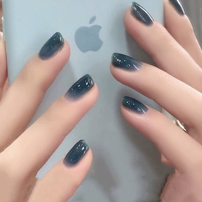 Glänzendes Fashion Press-On Nagelset Brehn