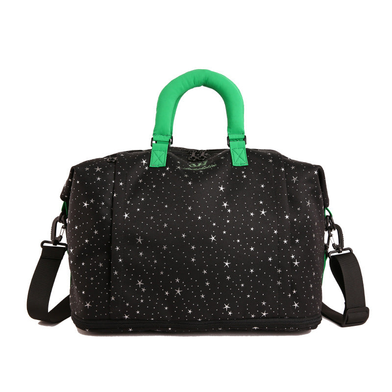 Stylische Sternenprint Wochenendtasche Brehn
