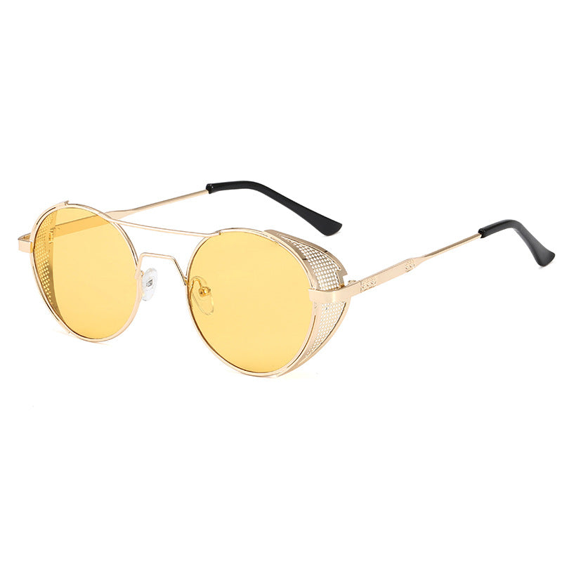 Damen Modische Metallfassung Brille Brehn
