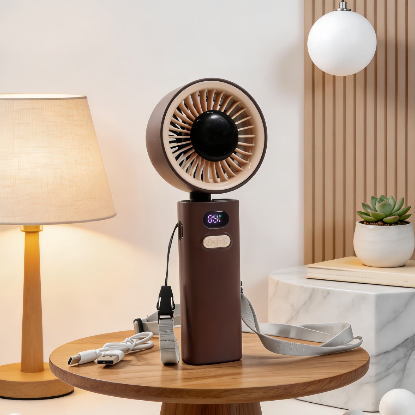 Frauen Tragbarer Pulsierender Ventilator Brehn