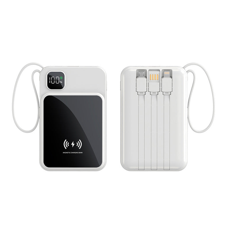 Magnetische Powerbank mit Schnellladefunktion Brehn