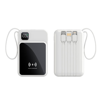 Magnetische Powerbank mit Schnellladefunktion Brehn