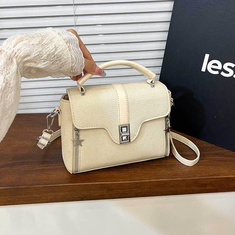 Klassische Strukturierte Handtasche
