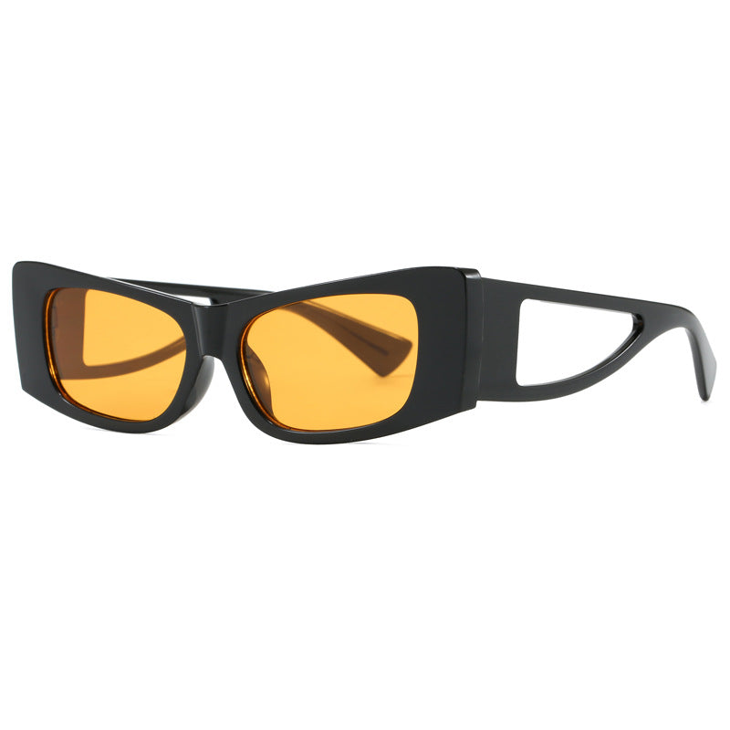 Damen trendige Sonnenbrille mit außergewöhnlichem Design und schützendem UV-Filter Brehn