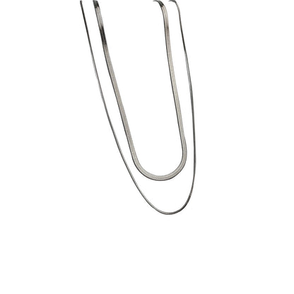 Schichtige Goldkette Halskette Brehn