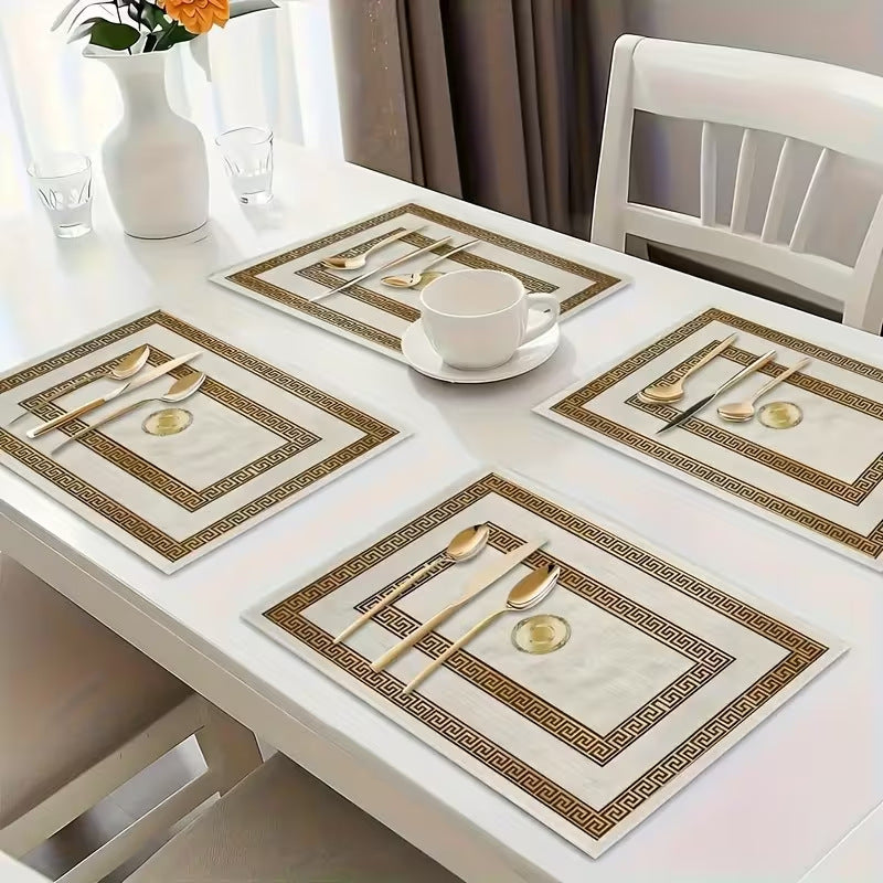 Florales Pflanzen-Motiv Tischset