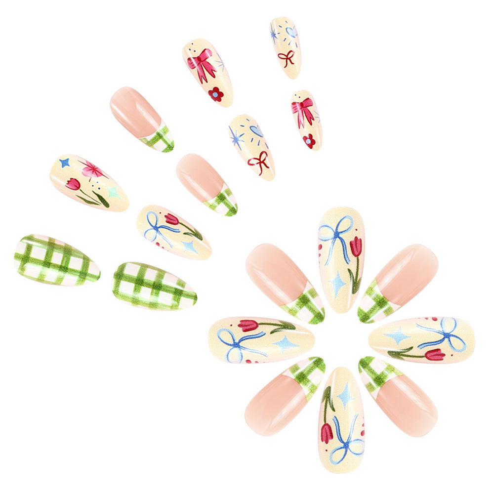 Floral Art Gel Press-On Nägel Brehn