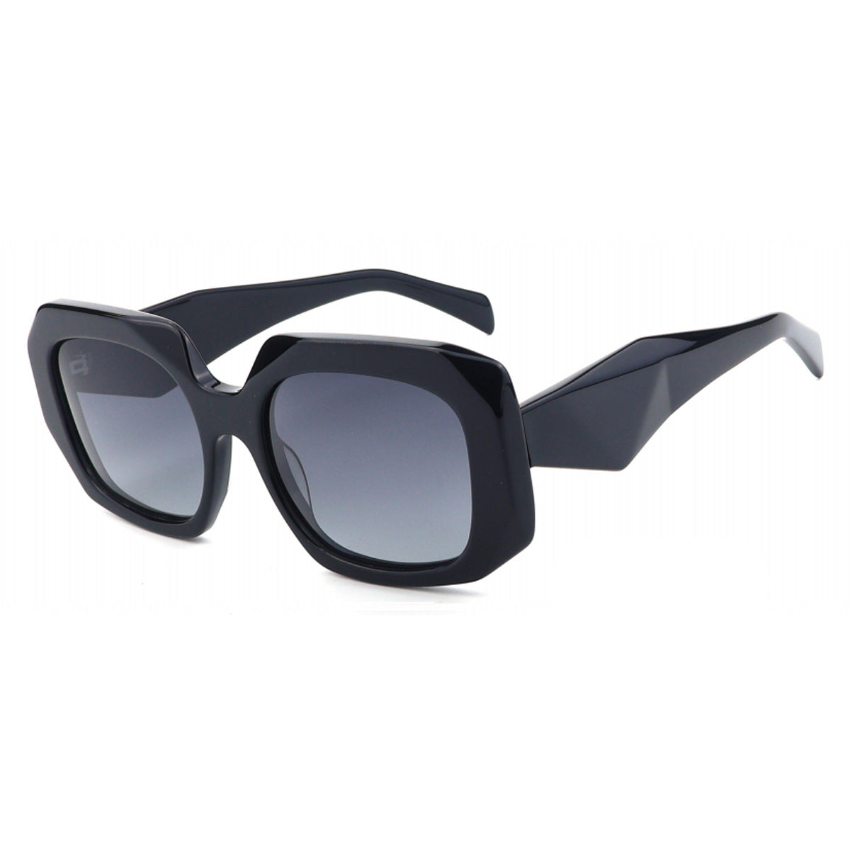 Damen oversized Sonnenbrille mit innovativem Rahmen und moderner Geometrie Brehn
