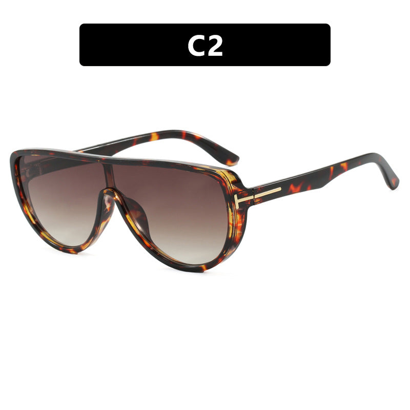 Damen elegante Oversized-Sonnenbrille mit markantem Design und UV-Schutz Brehn