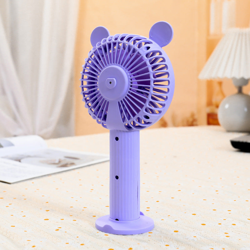 Damen Tragbarer Mini Ventilator mit Tierohren Brehn
