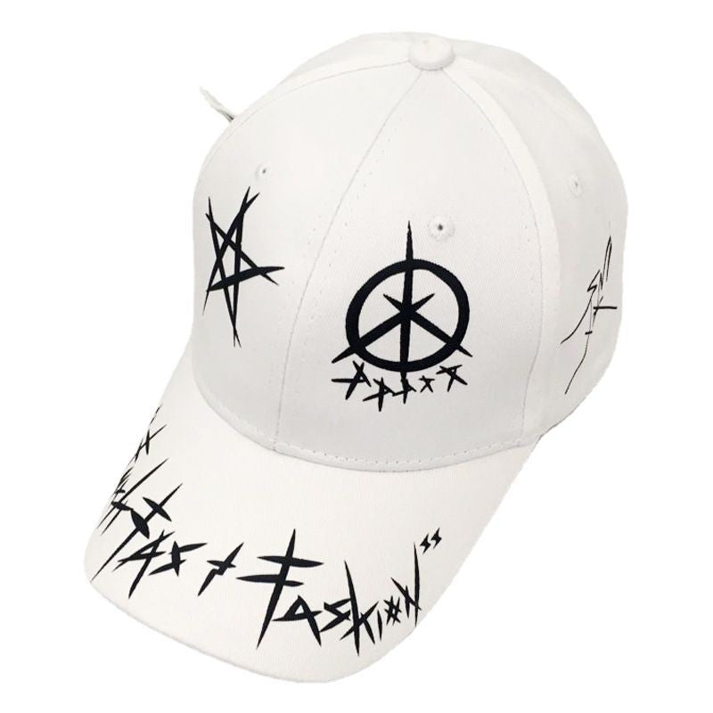 Herren Künstlerische Grafische Snapback Mütze Brehn