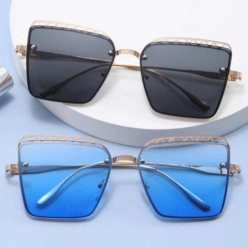 Damen Designer-Sonnenbrille mit glamourösen Akzenten Brehn