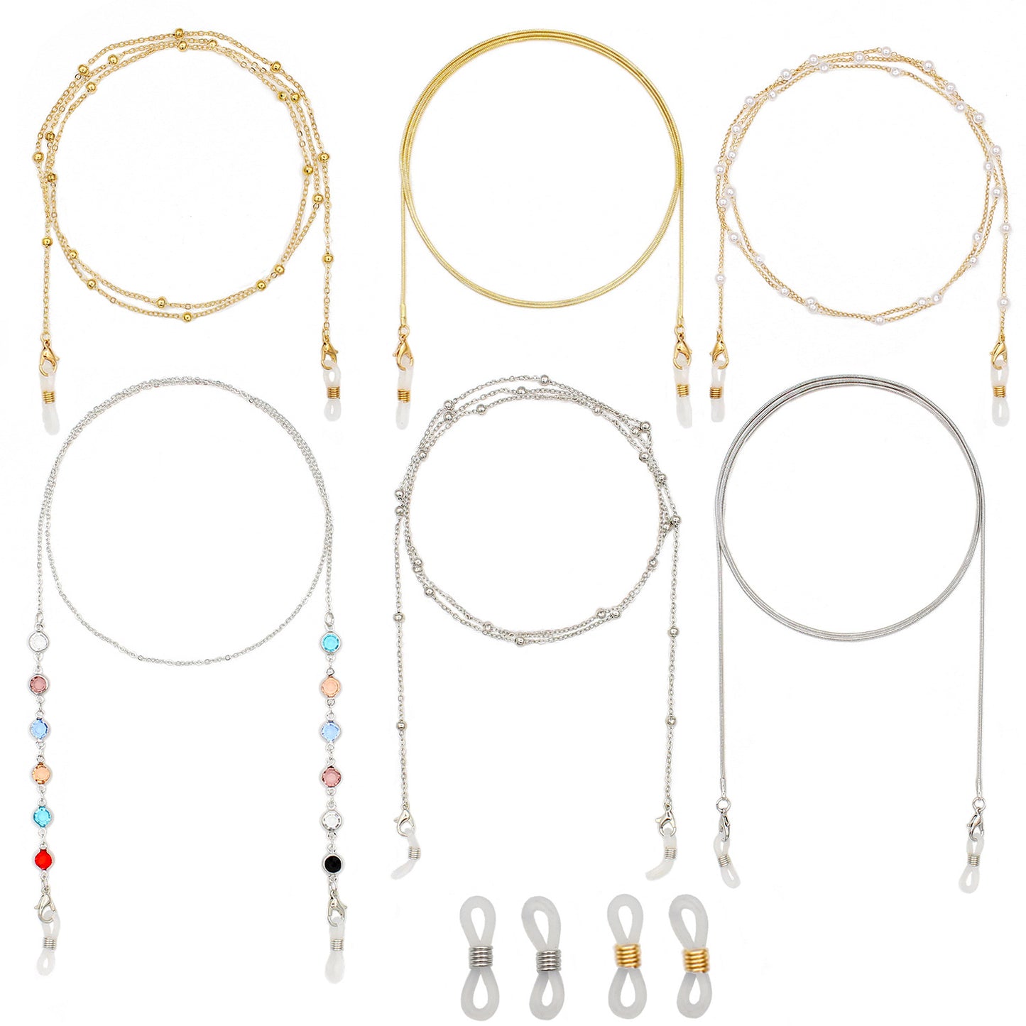 Elegante mit Kristallen verzierte Brillenablage Brehn 1788159829