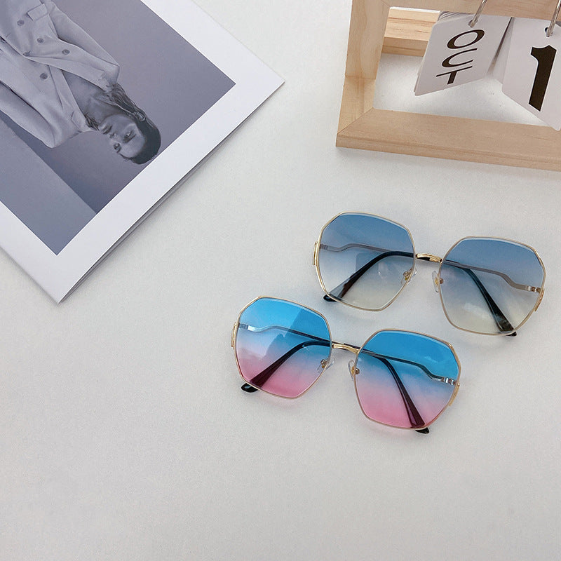 Modische Geometrische Sonnenbrille Brehn