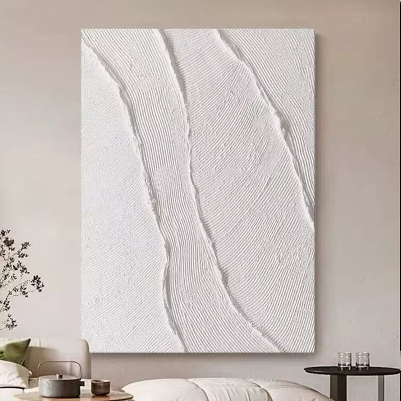 Organische Texturierte Leinwand Kunst