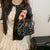 Glitzernde Pailletten Mini Tasche mit Kordelzug Brehn