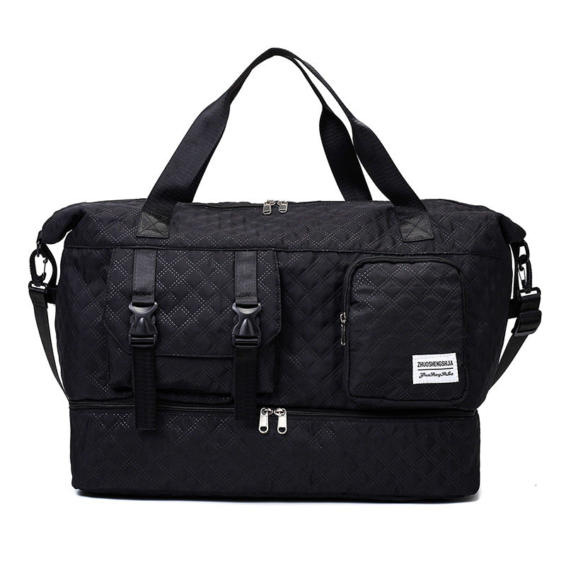 Premium gesteppte Wochenend-Duffel-Tasche