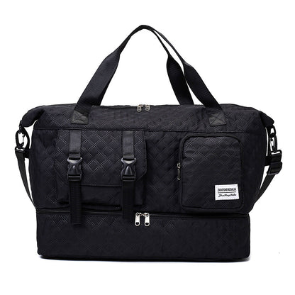 Premium gesteppte Wochenend-Duffel-Tasche