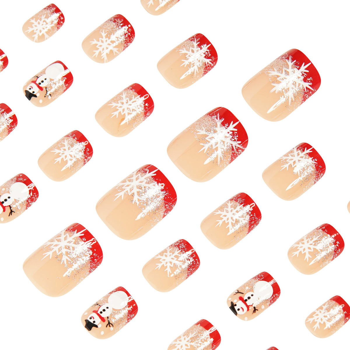 Festliches Holiday Nagelkunstset Brehn