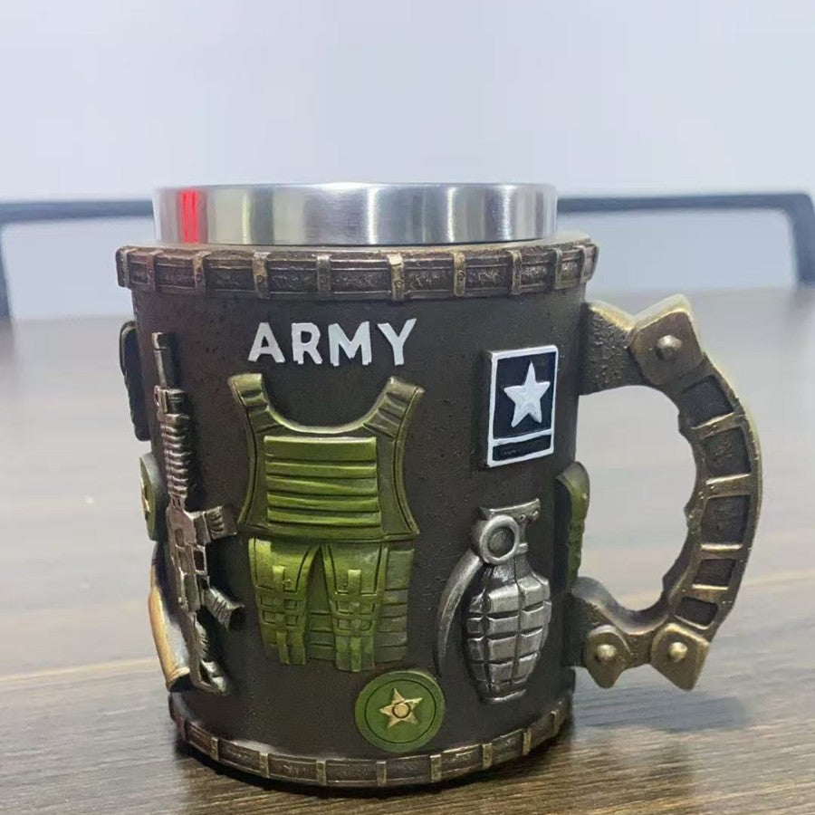 Militär-Themen 3D Becher Brehn